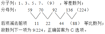 山东公务员考试行测数字推理